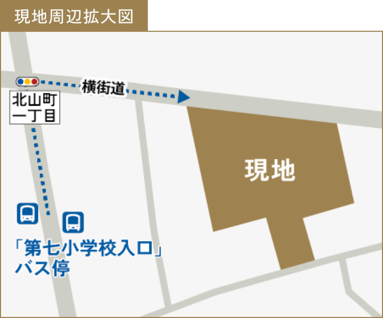 月極駐車場② 周辺案内図
